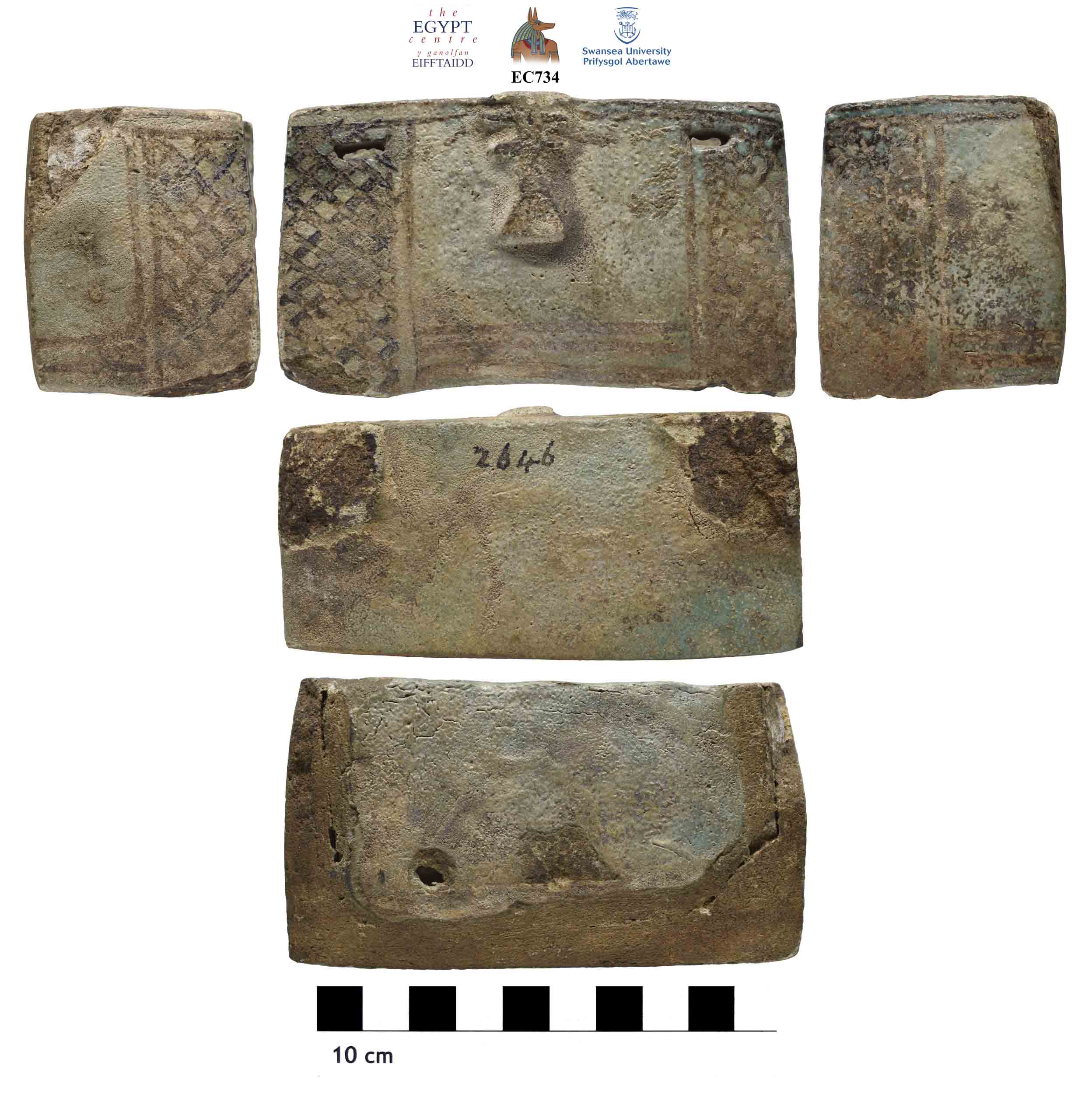 Image for: Faience box
